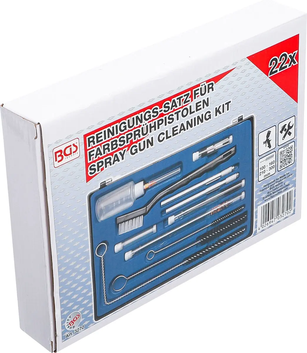 BGS technic 3270 Reinigingsset voor verfspuitpistool