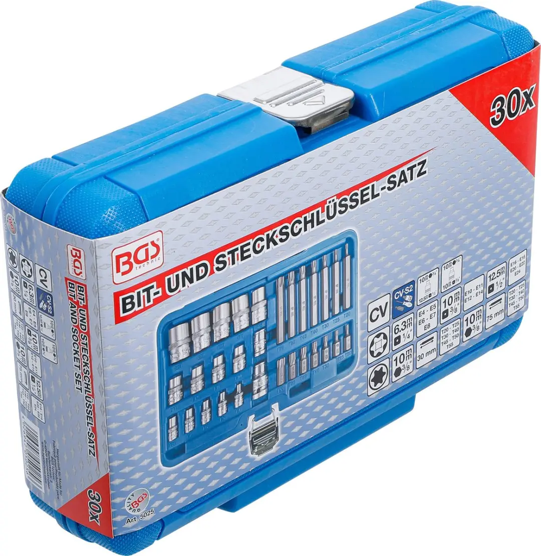 BGS technic Torx Bit- en Doppenset 30-delig