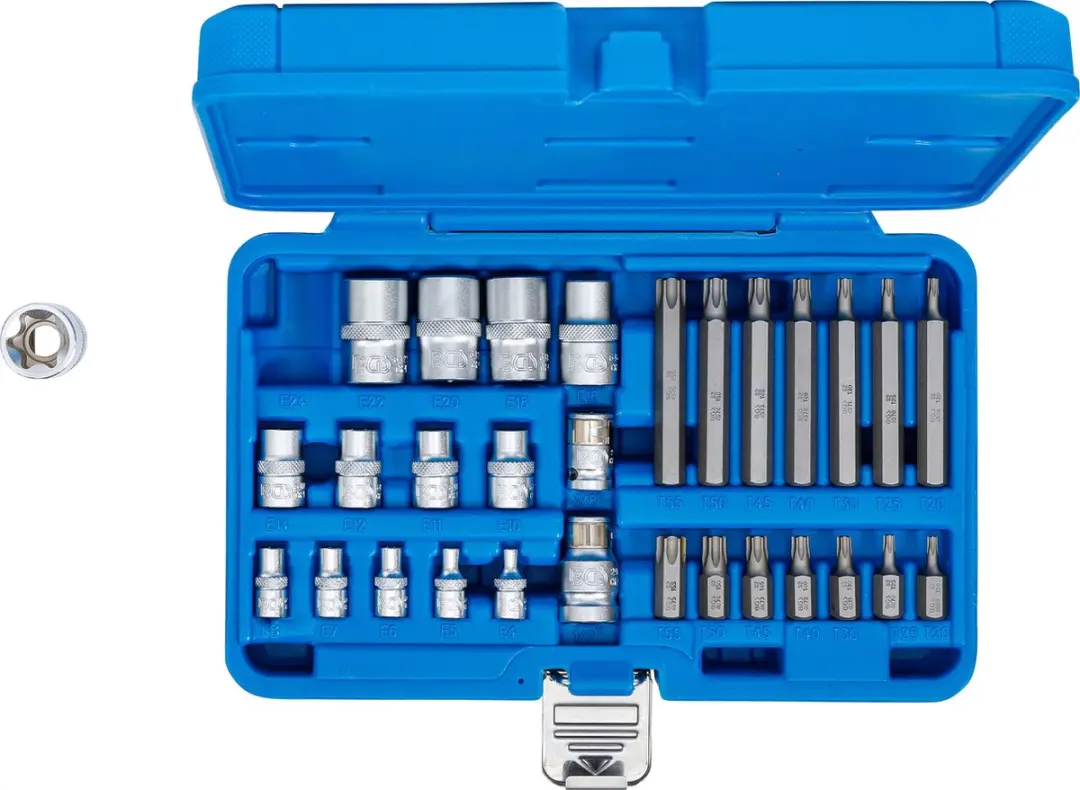 BGS technic Torx Bit- en Doppenset 30-delig - 5025 - afbeelding 4 van 6