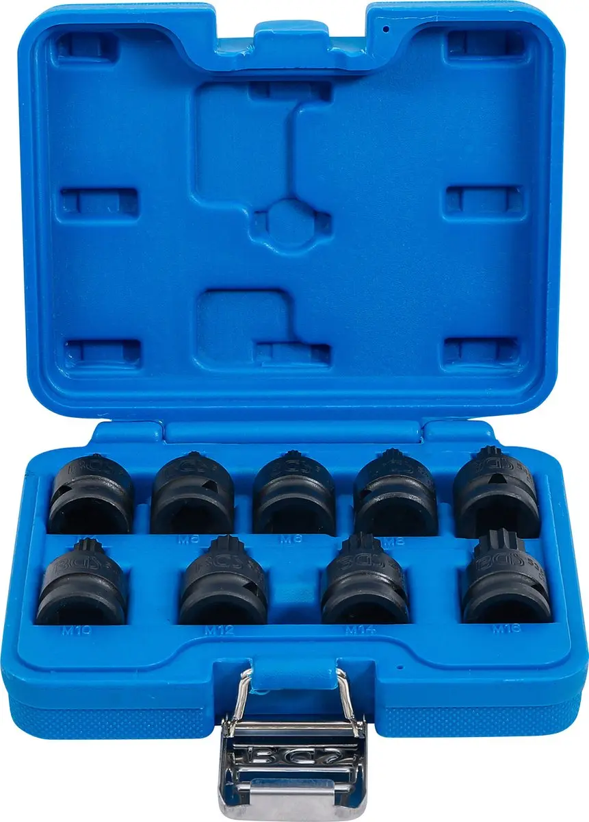 BGS Krachtdoppen set 1/2 XZN M4-M16
