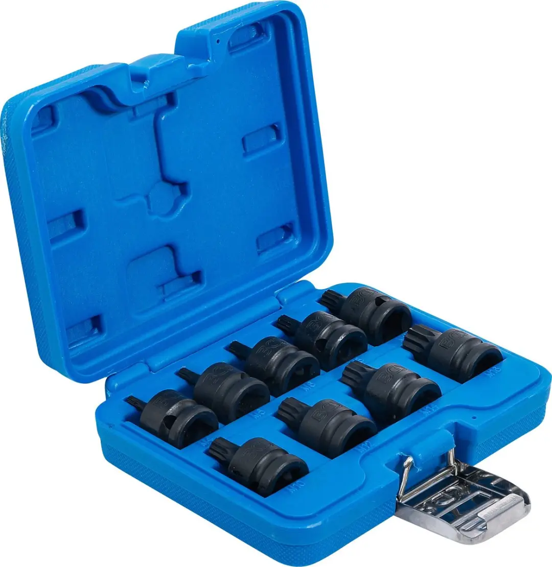BGS Krachtdoppen set 1/2 XZN M4-M16 - 9 delig - afbeelding 4 van 6