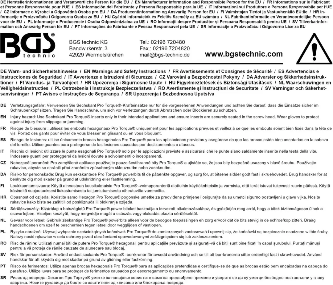 BGS technic 5750 Power dop zeskant diep 3/4 inch - 50 mm - afbeelding 3 van 6
