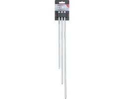 BGS technic Verlengset 1/4 300/380/450mm 3-delig - afbeelding 3 van 4