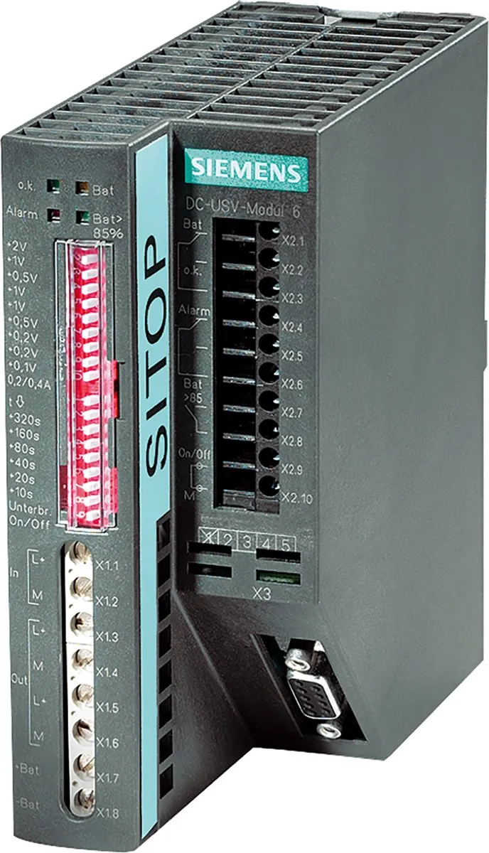 Siemens SITOP DC-USV-MODUL 6A 24V Industriële UPS