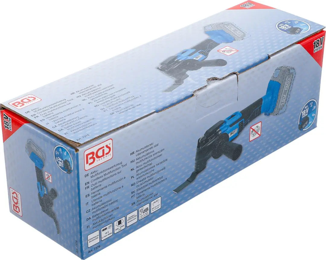 BGS technic 7376 Multifunctioneel Gereedschap 18V