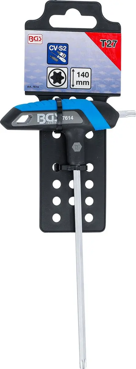 BGS Schroevendraaier T-greep Torx T27 (7614) - afbeelding 5 van 5