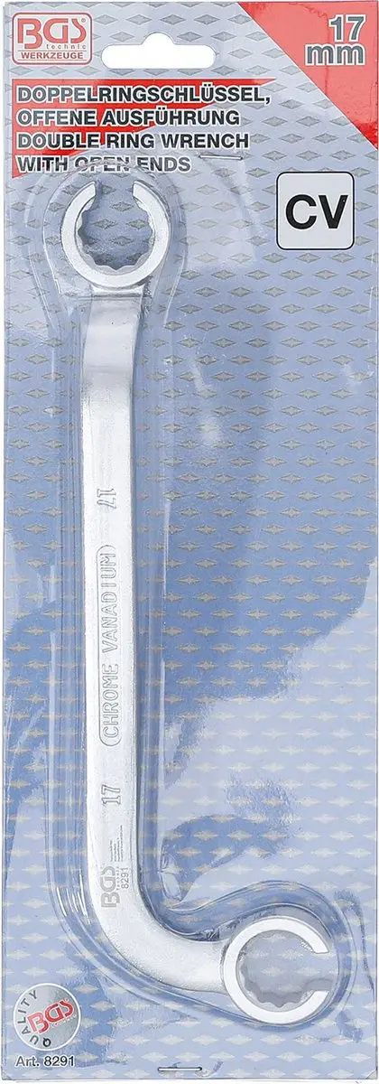 BGS technic Leidingsleutel 17mm open - afbeelding 3 van 5