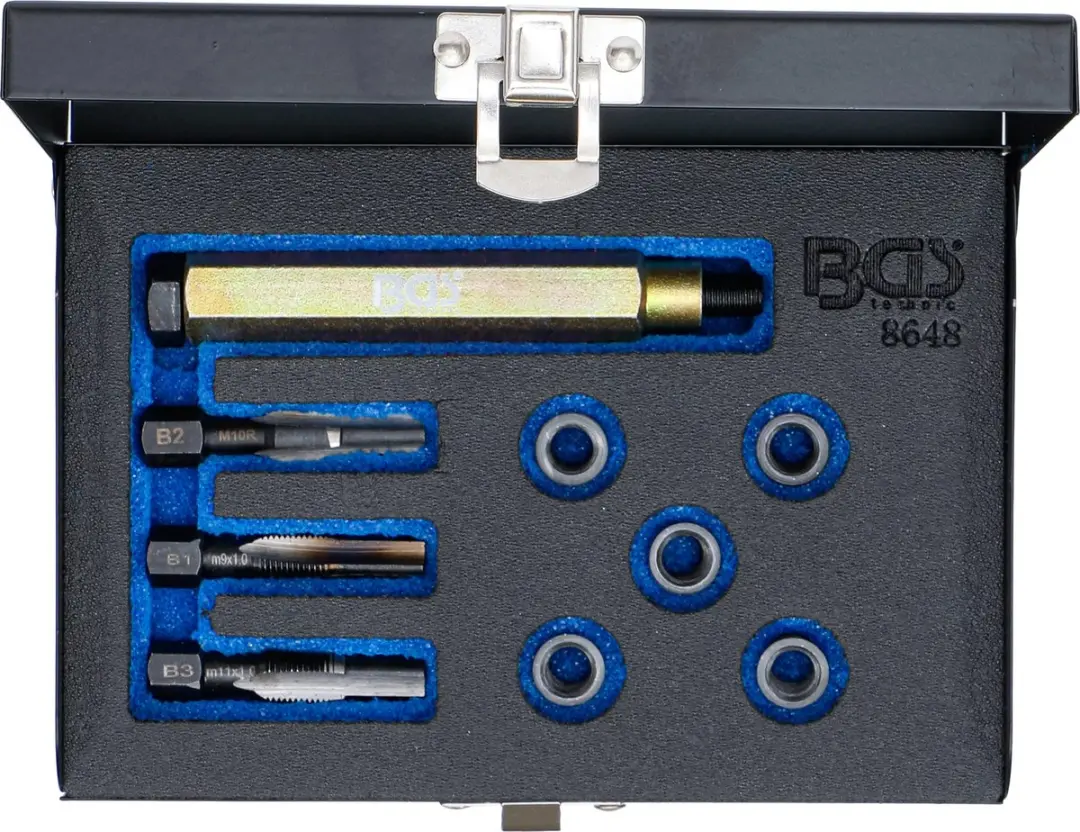 BGS technic Reparatieset voor gloeibougie schroefdraad M9 x 1,0 mm - afbeelding 5 van 6