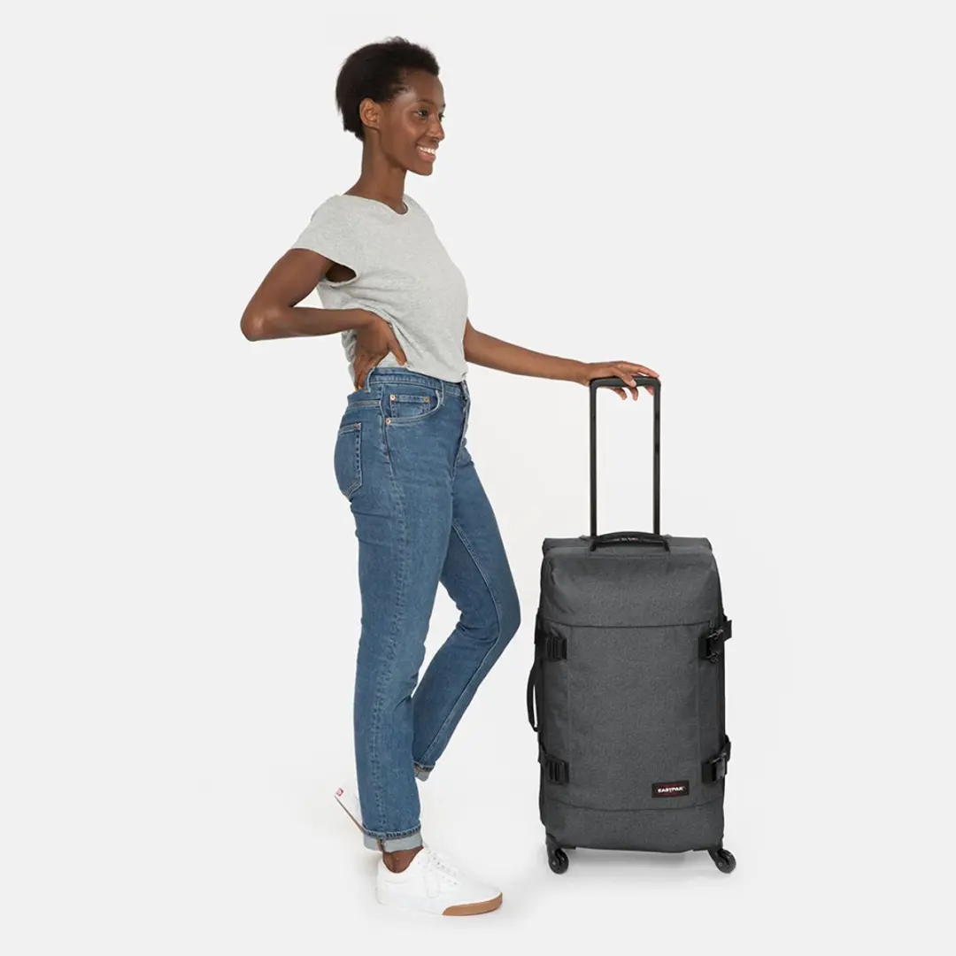 Eastpak Trans4 M Trolley 68L - Black Denim - afbeelding 5 van 6