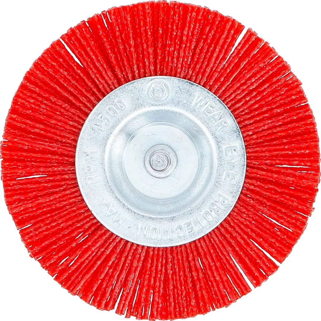 BGS technic 9186 Nylon Borstelschijf 100 mm - 6 mm Spanas - afbeelding 2 van 6