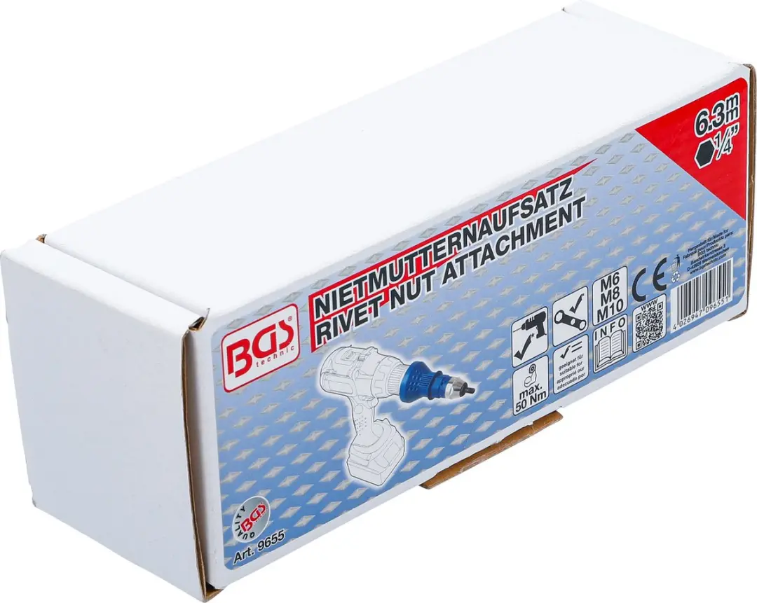 BGS technic 9655 Klinkmoertang M6 / M8 / M10