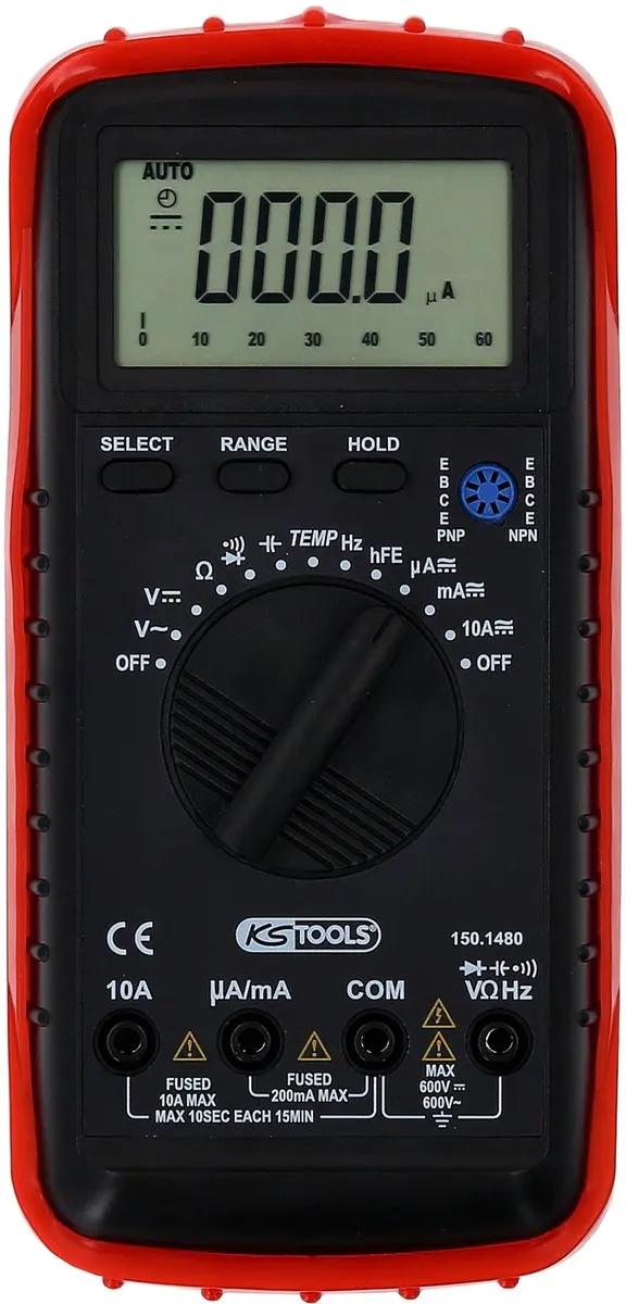 KS Tools 150.1480 Multimeter Digitaal Automotive - afbeelding 3 van 6