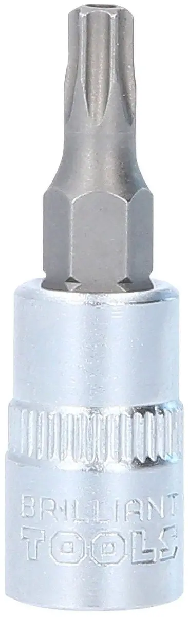 Brilliant Tools BT020984 Torx-bit-dop TB25 - 1/4 inch met boring - afbeelding 2 van 5