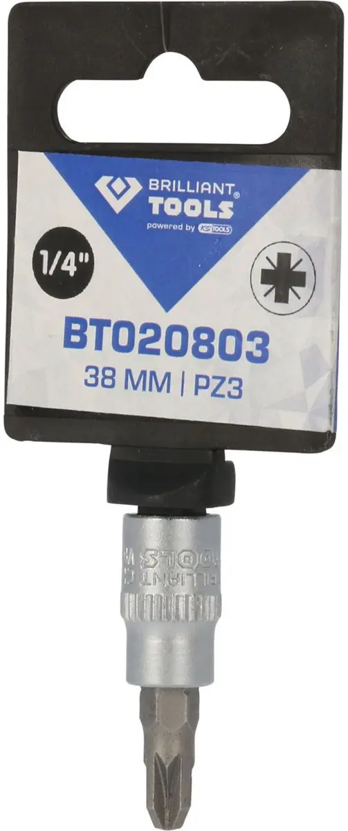 Brilliant Tools BT020803 Bit-Dop PZ3 1/4" - afbeelding 4 van 4