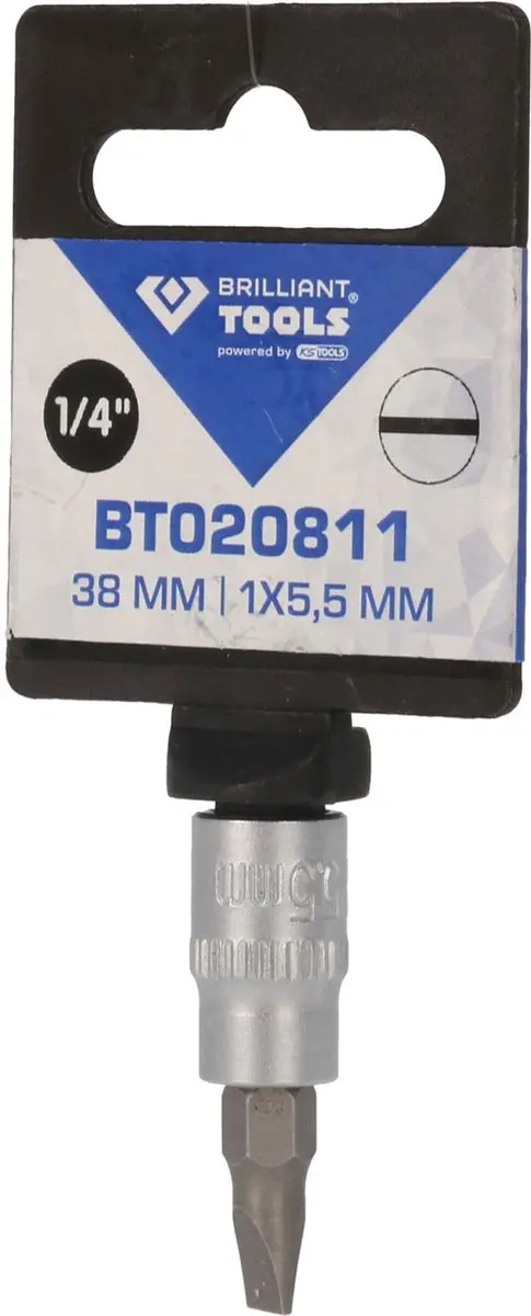 Brilliant Tools BT020811 Bitdop 1/4" - 5,5 mm - afbeelding 2 van 4