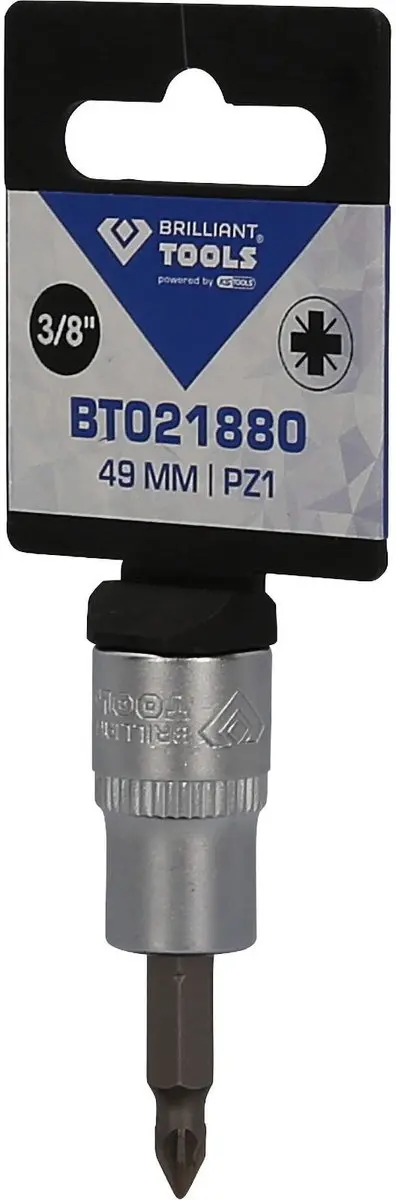 Brilliant Tools BT021880 Bitdop PZ1 3/8 inch - afbeelding 4 van 4