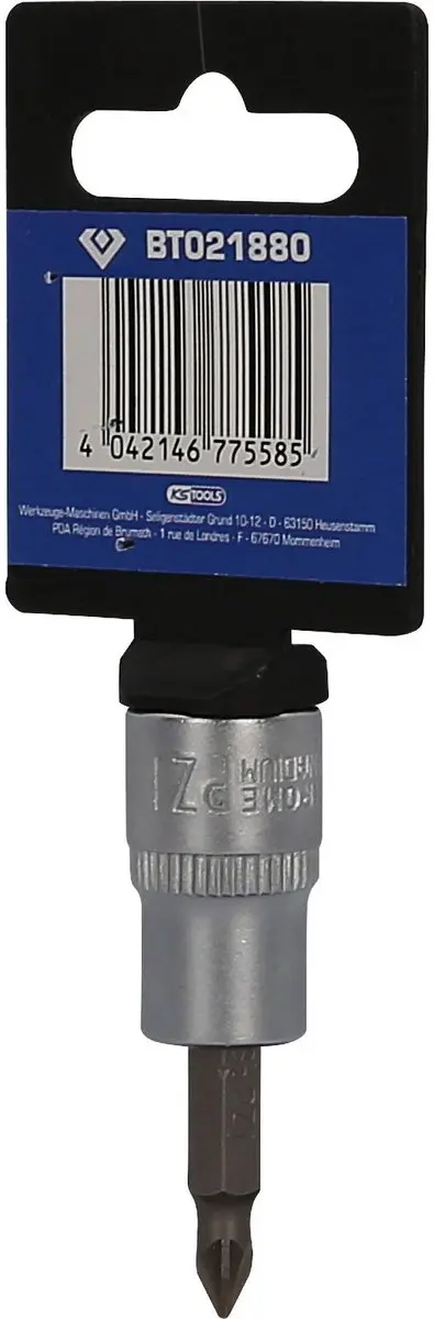 Brilliant Tools BT021880 Bitdop PZ1 3/8 inch - afbeelding 2 van 4