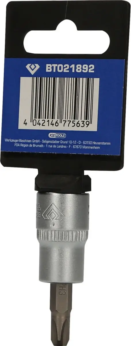 Brilliant Tools BT021892 Bit-dop PH3 3/8" - afbeelding 2 van 4