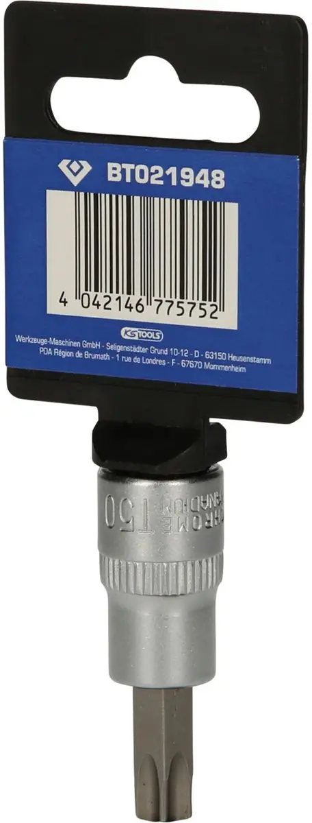 KS Tools Brilliant BT021948 Torx Bitmof T50 - 3/8" - afbeelding 3 van 4