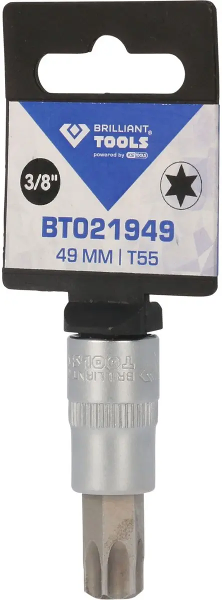 KS Tools Brilliant BT021949 3/8" Torx T55 - afbeelding 3 van 5