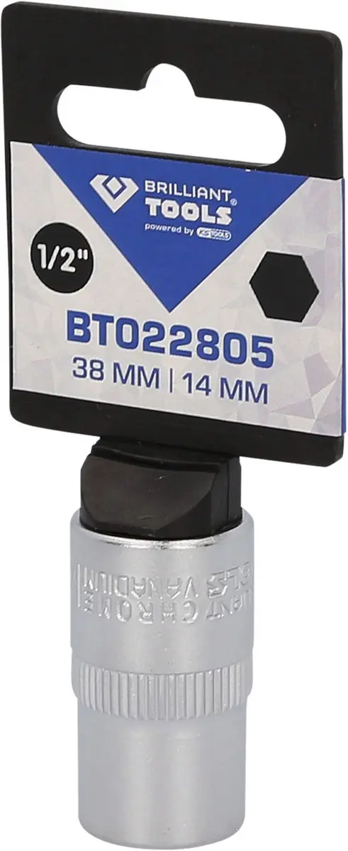 Brilliant Tools BT022805 1/2" dopmoer 14 mm - afbeelding 3 van 4