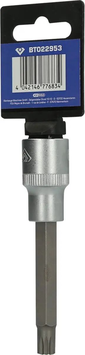Brilliant Tools BT022953 Dopsleutel 1/2" XZN M9 - 140mm - afbeelding 2 van 4