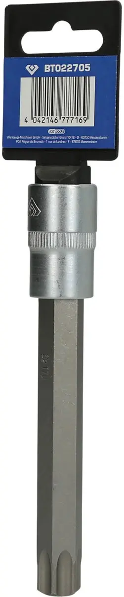 Brilliant Tools BT022705 Torx-bit-dop T70 - 1/2" 140mm - afbeelding 3 van 4