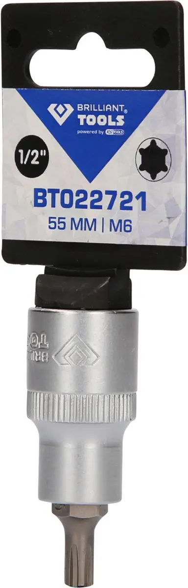 Brilliant Tools BT022721 RIBE-dop M6 1/2" 55mm - afbeelding 3 van 4