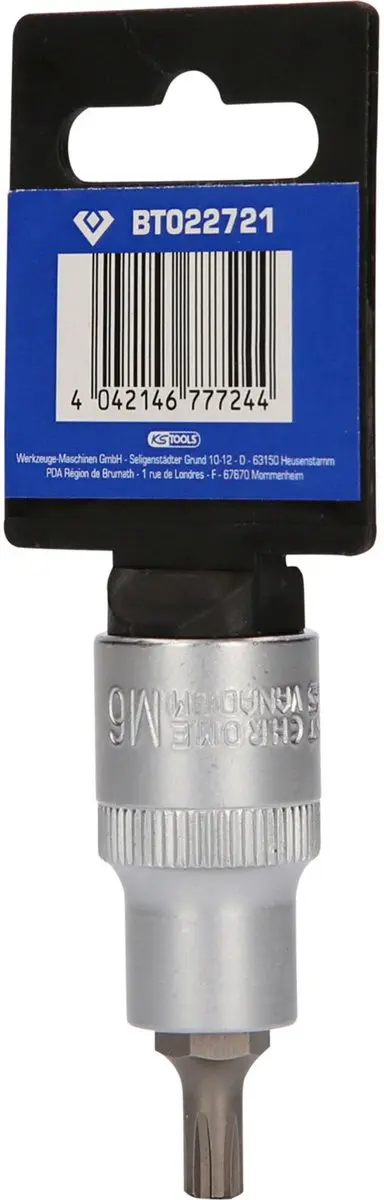 Brilliant Tools BT022721 RIBE-dop M6 1/2" 55mm - afbeelding 2 van 4