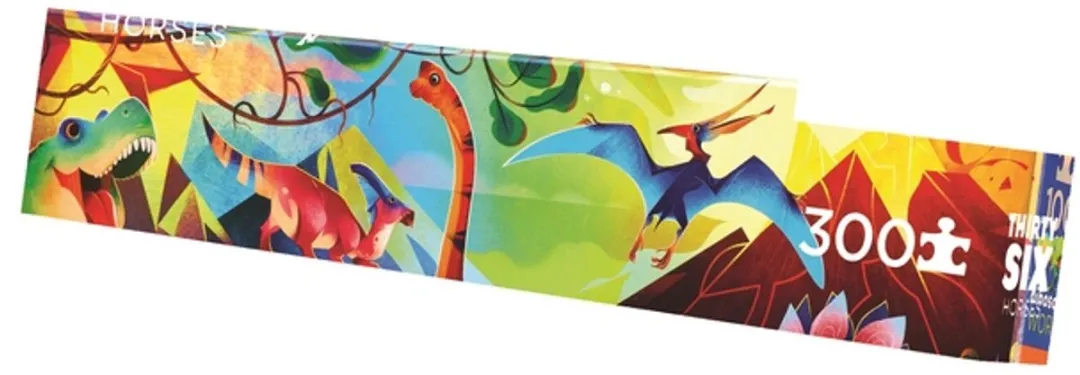 Crocodile Creek Holografische Puzzel Dinosaurussen Wereld 100 Stuks - CC79103