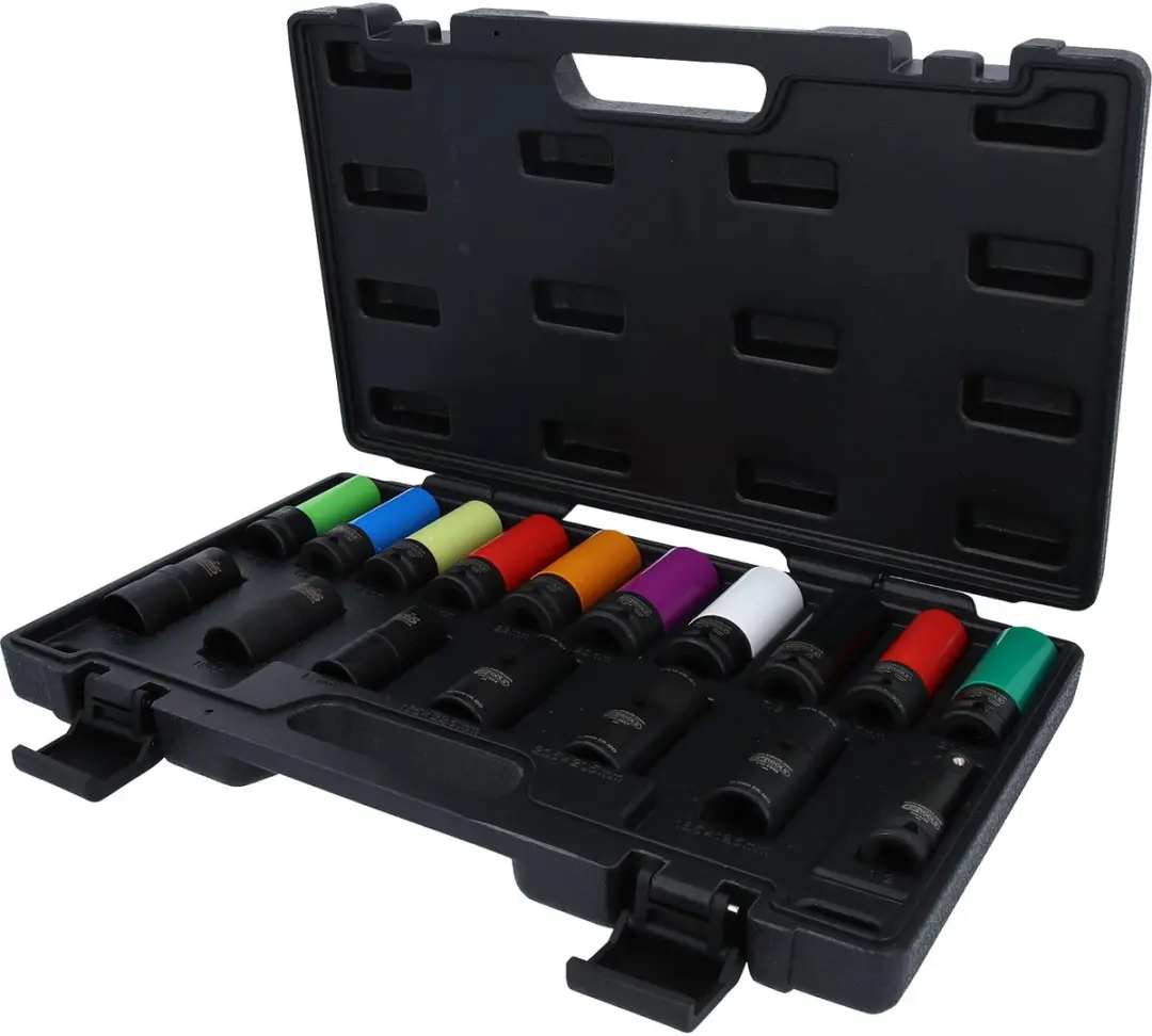 KS Tools 515.0885 Krachtdoppenset Wielbouten 17-delig - afbeelding 2 van 6