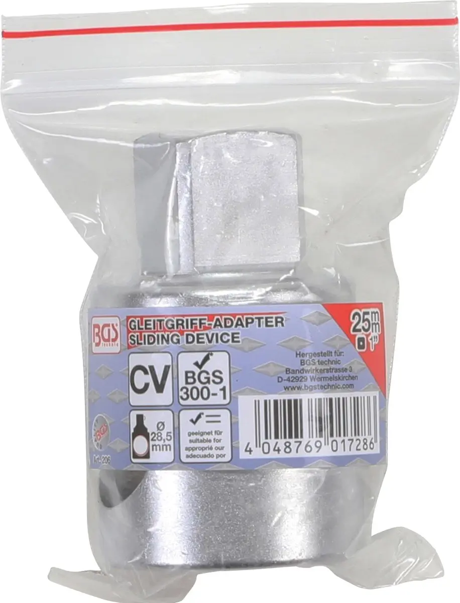 BGS technic 206 Schuifgreep Adapter 1"