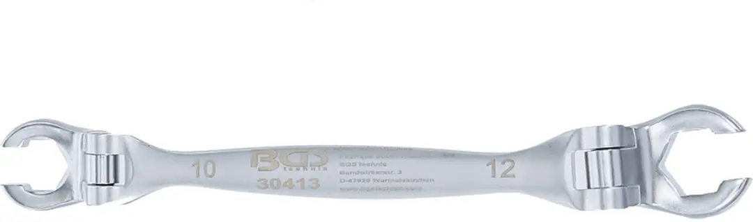 BGS 30413 Dubbele ringsleutel met open uiteinde - 10 x 12 mm - afbeelding 2 van 6