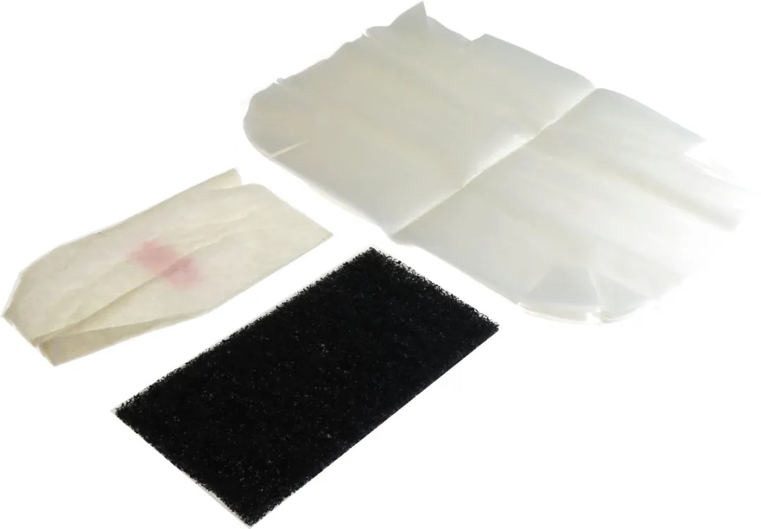 DeLonghi F7-22 filterset voor friteuse series F-760 F-770 - set met 1 koolstoffilter, 1 oliedamp filter en 20 papieren filters