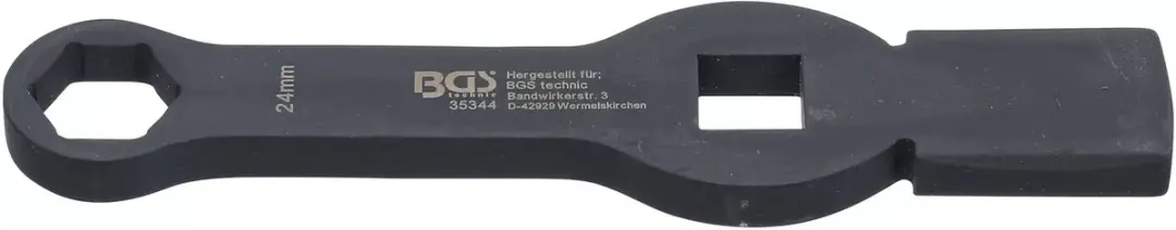 BGS 35344 Slagringsleutel Zeskant - 24 mm - afbeelding 3 van 3