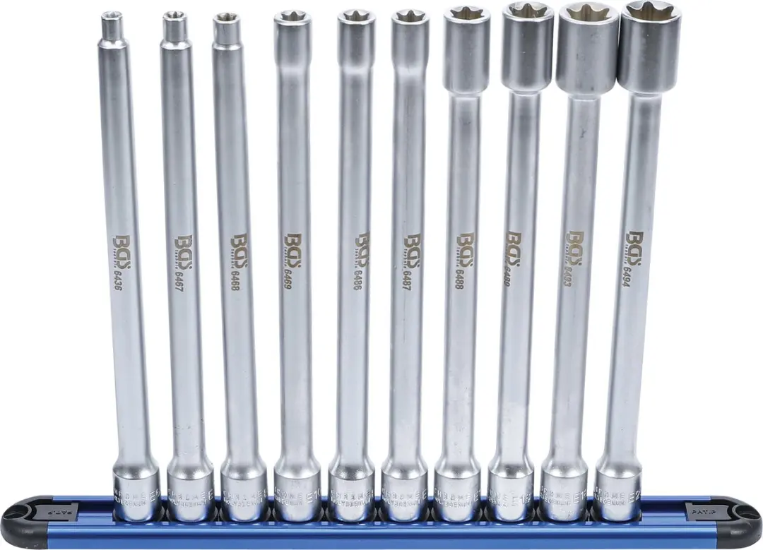 BGS technic Doppenset E-profiel XXL 70026 - 3/8 - 10 delig - afbeelding 2 van 6
