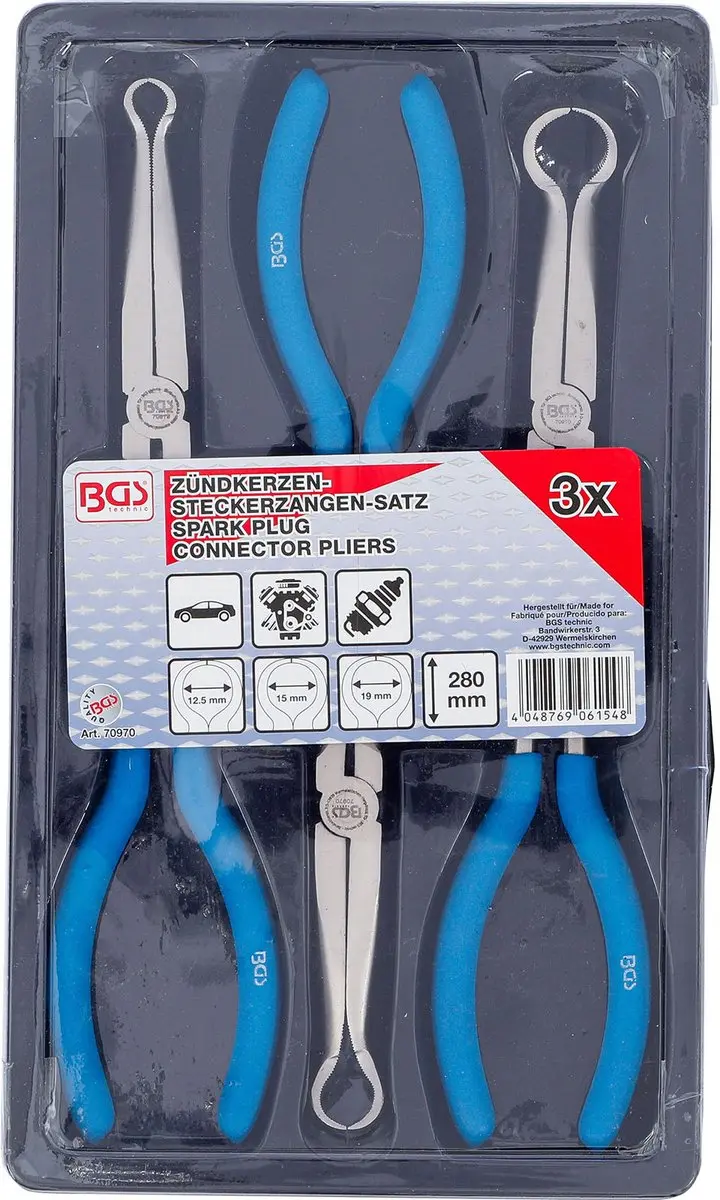BGS technic Bougietangset met ringtip - 3-delig - afbeelding 4 van 6