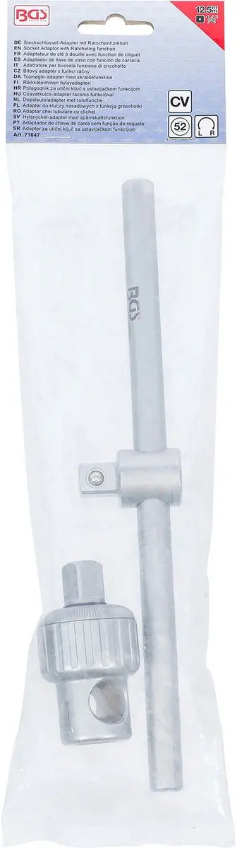 BGS technic 71047 Dopsleuteladapter - 12,5 mm (1/2") - afbeelding 4 van 6
