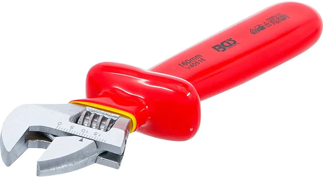 BGS technic 71096 Verstelbare VDE moersleutel - max. 20,5 mm - afbeelding 4 van 6
