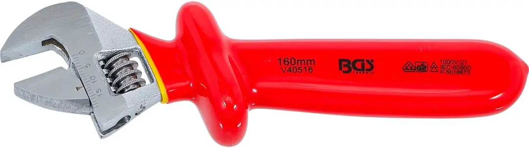 BGS technic 71096 Verstelbare VDE moersleutel