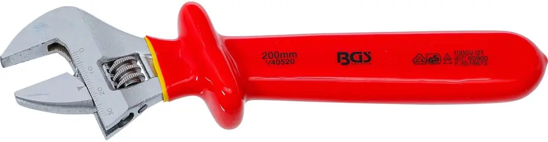 BGS technic 71097 Verstelbare VDE moersleutel