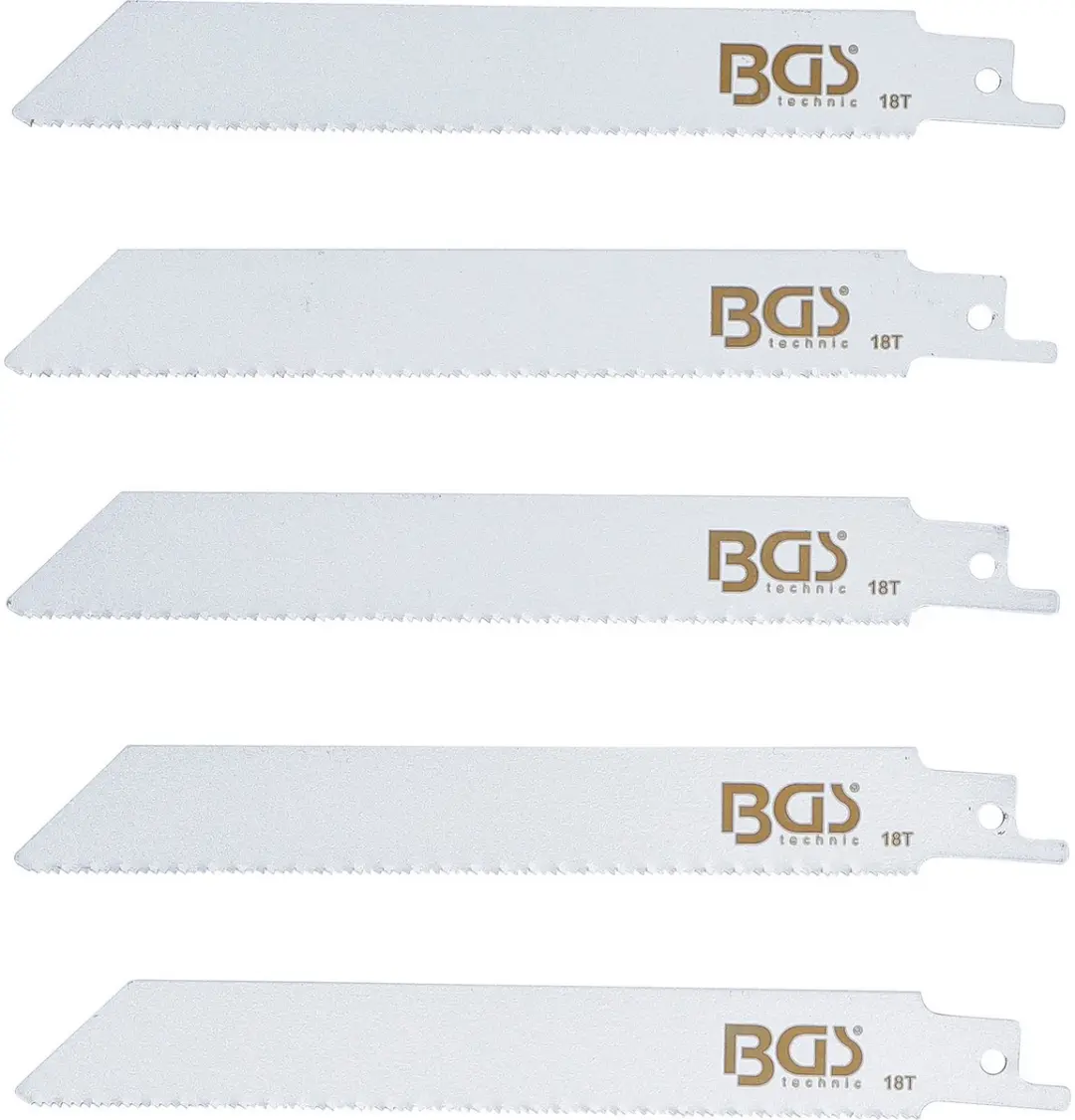 BGS technic Sabelzaagbladen Set 74382 - 5 delig - afbeelding 4 van 4