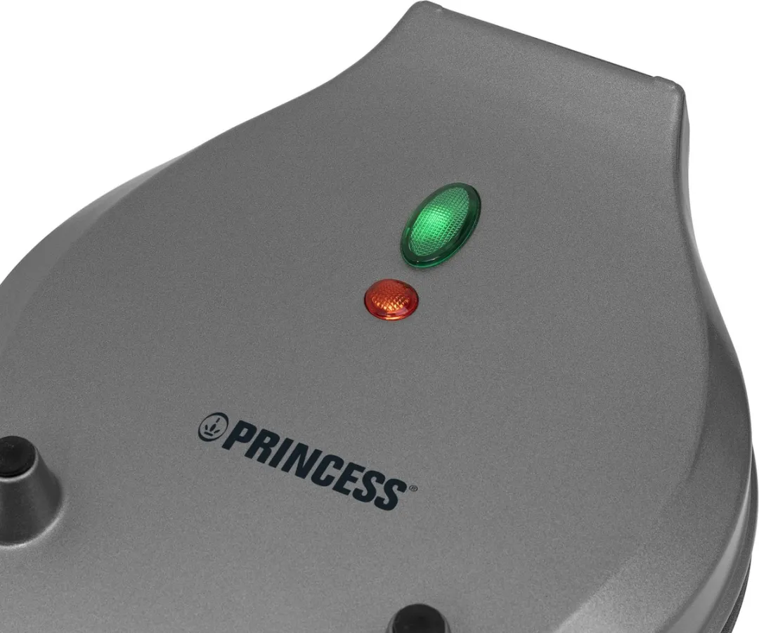 Princess 132465 Bubbelwafelijzer 700W - Grijs