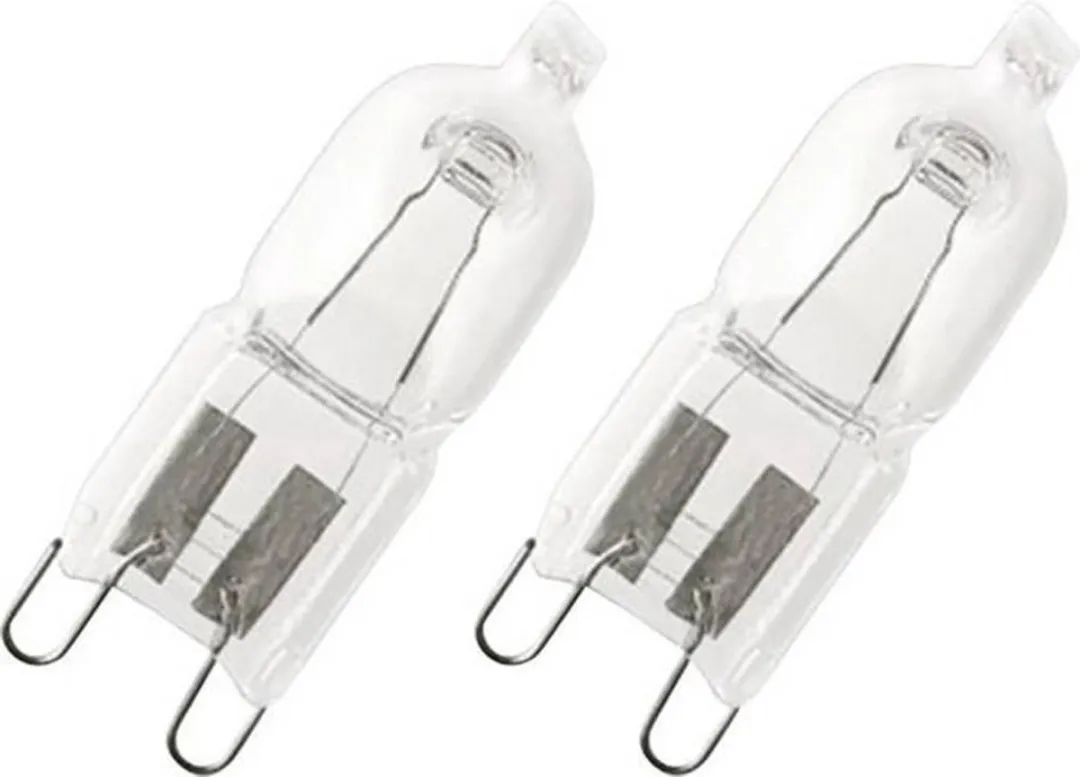 Osram Eco Halogeen Halopin G9 48W = 60W - 230V - 740 Lumen - 2800K Warm Wit - Dimbaar - 2 stuks