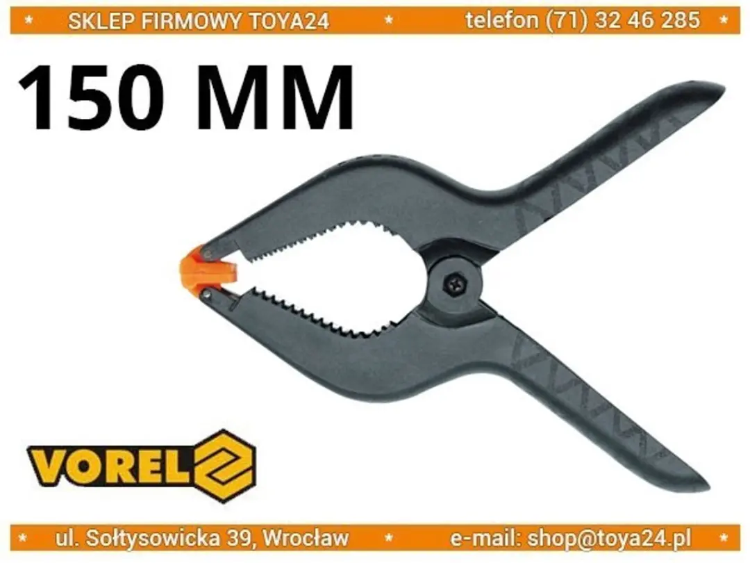 Vorel Klem 150mm Kunststof - afbeelding 3 van 3