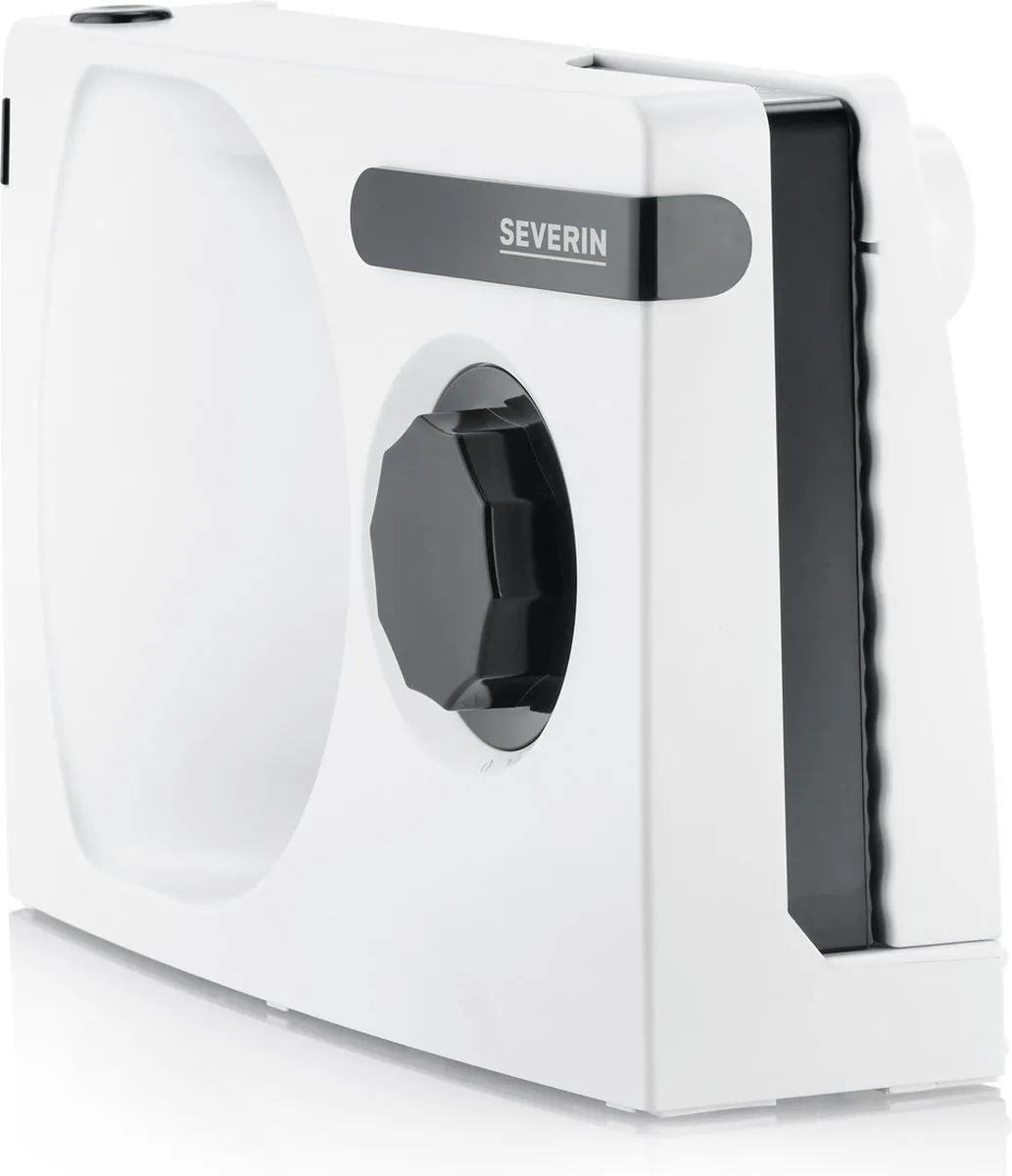Severin AS 3912 Snijmachine - 100W - Solingen RVS mes - Wit