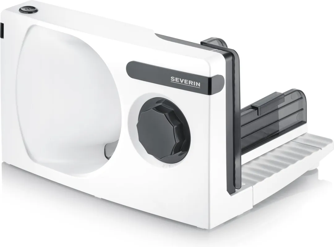 Severin AS 3912 Snijmachine - 100W - Solingen RVS mes - Wit