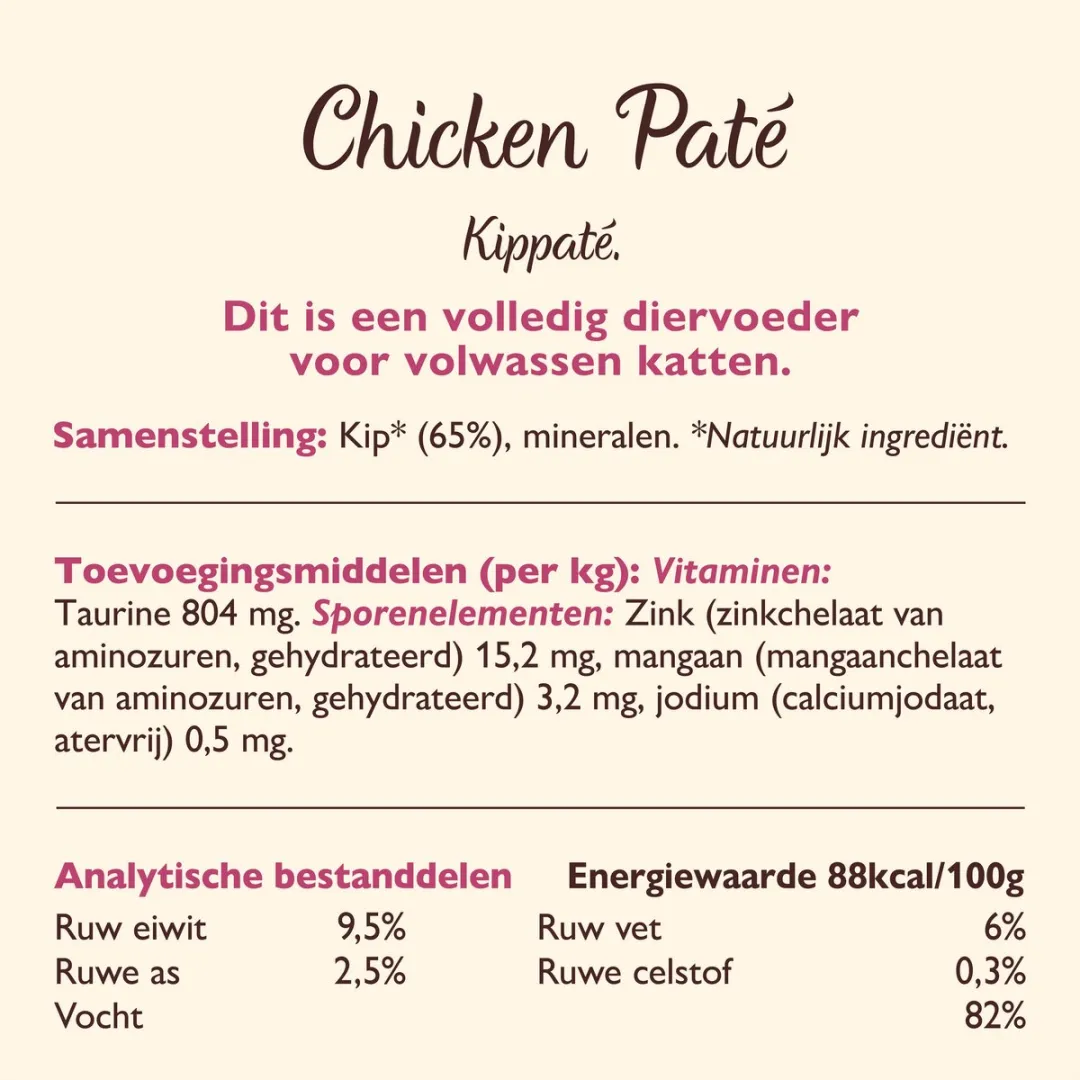 Lily's Kitchen Kattenvoer Natvoer Paté Kip - 19x85g - afbeelding 6 van 6