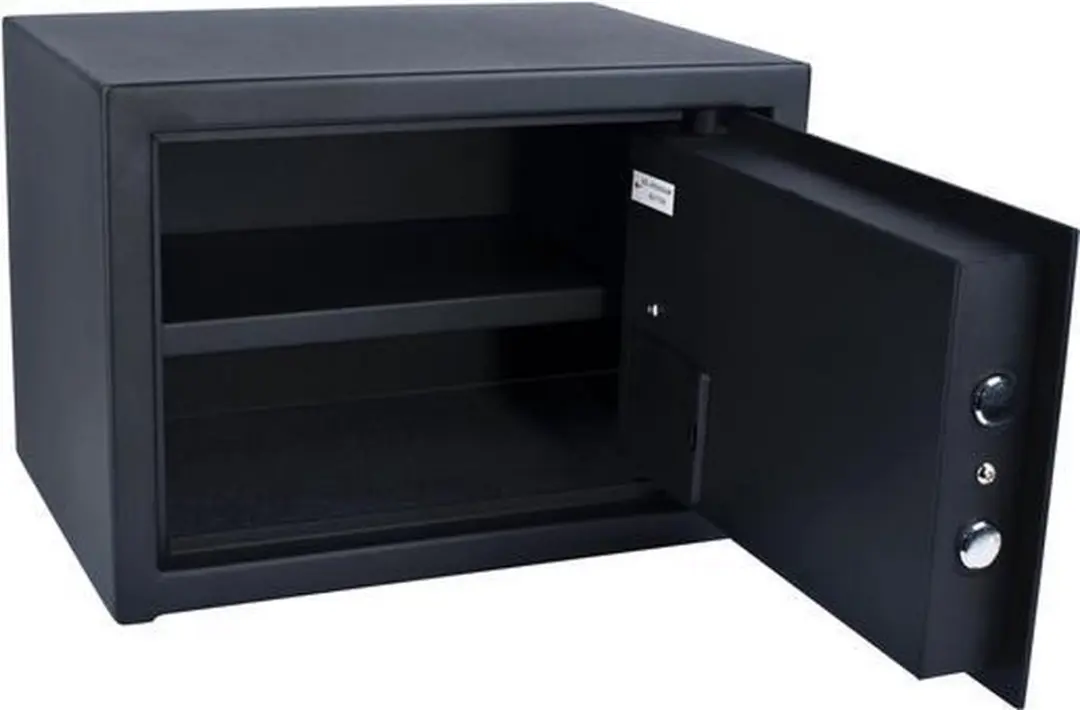 Pavo Fingerprint Kluis Elektronisch 350x250x250mm - Zwart - afbeelding 2 van 3