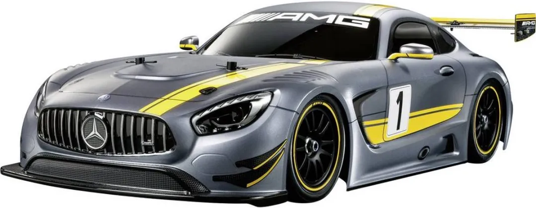 TAMIYA Radiografisch Bestuurbare 1/10 Mercedes AMG GT3 4WD TT-02 - 58639